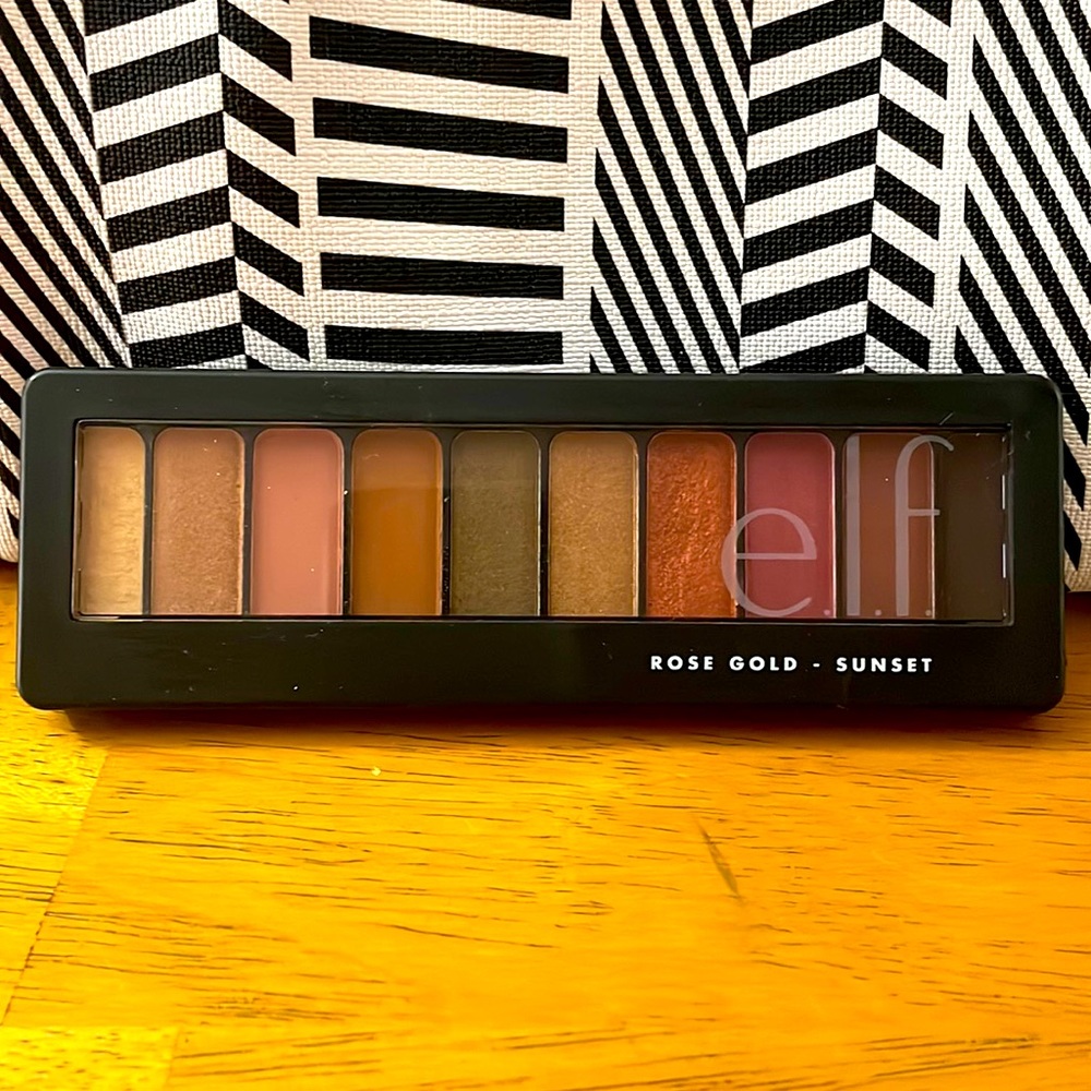 Elf Rose Gold Eyeshadow Palette New